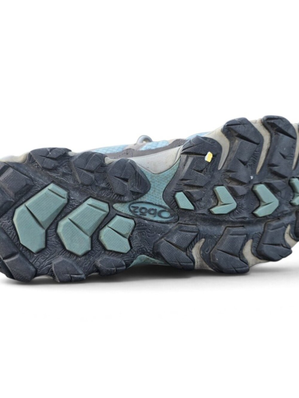 Oboz Luna Low Hiking Shoes Womens 10 Blue Gray Leather EU 41.5 - Picture 6 of 12